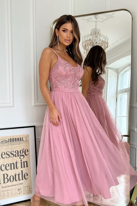 Sukienka Model 286-20 Dirty Pink - Bicotone - 34
