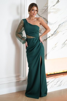 Sukienka Model 296-13 Bottle Green - Bicotone - 34