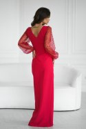 Sukienka Model 314-02 Red - Bicotone - 38 Sukienka Model 314-02 Red - Bicotone - 38