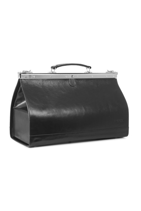 BIG torba skórzana kufer 45 PK6 Black - Verosoft - uniwersalny