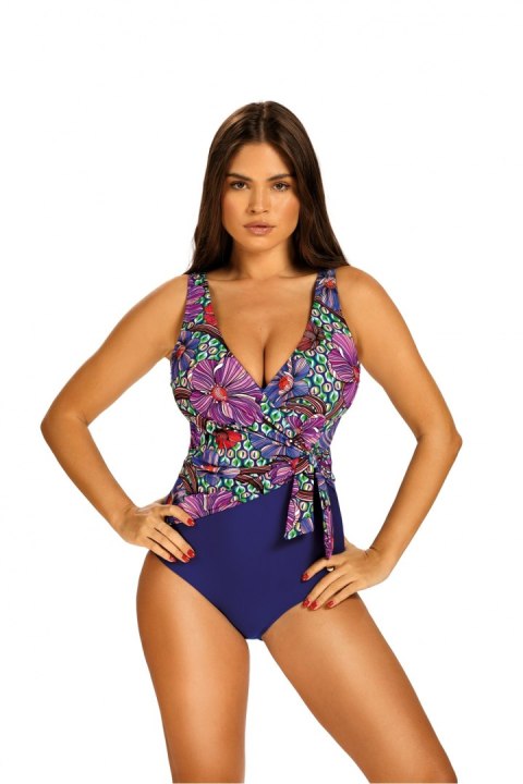 Jednoczęściowy strój kąpielowy Kostium kąpielowy Model Seychelles 5 S1069SE5_Col.1 Multicolor - Barontex - XXL