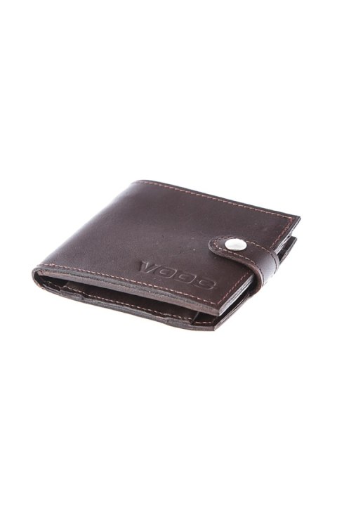Portfel skórzany unisex Vintage P21 Brown - Verosoft - uniwersalny