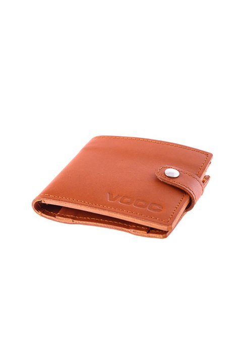 Portfel skórzany unisex Vintage P21 Cognac - Verosoft - uniwersalny