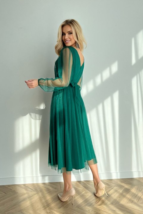 Sukienka Model 269-13 Green - Bicotone - 38 Sukienka Model 269-13 Green - Bicotone - 38