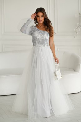 Sukienka Model 303-03 Grey - Bicotone - 38
