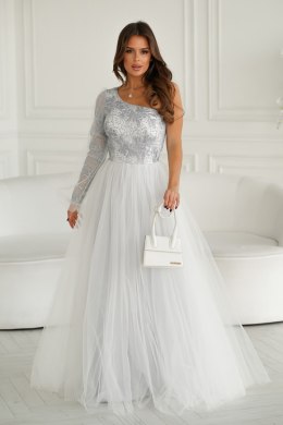Sukienka Model 303-03 Grey - Bicotone - 40