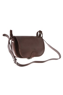 Torebka listonoszka skóra Vintage P26 Brown - Verosoft - uniwersalny