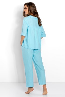 Piżama Damska Model Bounty Blue - Momenti Per Me - L