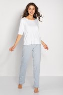 Piżama Damska Model Candice Dusty Blue - Momenti Per Me - XL Piżama Damska Model Candice Dusty Blue - Momenti Per Me - XL