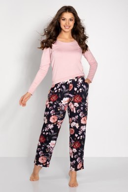 Piżama Damska Model Chance Pink/Navy - Momenti Per Me - S