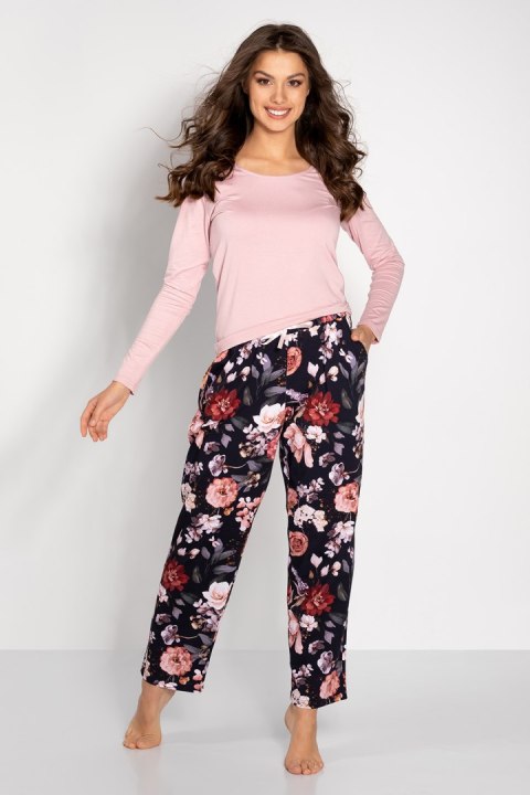 Piżama Damska Model Chance Pink/Navy - Momenti Per Me - S
