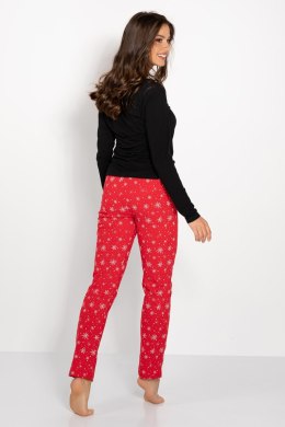 Piżama Damska Model Christmas Time Red - Momenti Per Me - s