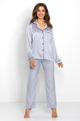 Piżama Damska Model Classic Look Silver - Momenti Per Me - s