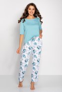 Piżama Damska Model Eternal Love Aqua - Momenti Per Me - XL Piżama Damska Model Eternal Love Aqua - Momenti Per Me - XL