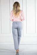 Piżama Damska Model Linda Pink/Grey - Momenti Per Me - XL