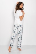 Piżama Damska Model Lucy White - Momenti Per Me - XL