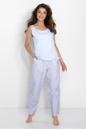 Piżama Damska Model Maelle Blue - Momenti Per Me - XL