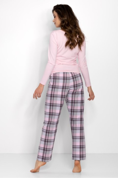 Piżama Damska Model Miracle Pink - Momenti Per Me - L Piżama Damska Model Miracle Pink - Momenti Per Me - L