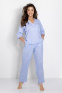 Piżama Damska Model Ocean Dream Blue - Momenti Per Me - XL Piżama Damska Model Ocean Dream Blue - Momenti Per Me - XL