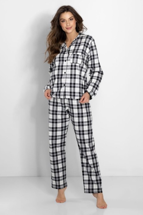 Piżama Damska Model Stay Warm Blackj - Momenti Per Me - XXL
