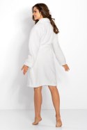 Szlafrok Damski Model Delicate Ecru - Momenti Per Me - M Szlafrok Damski Model Delicate Ecru - Momenti Per Me - M
