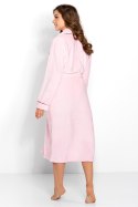 Szlafrok Damski Model Eloise Pink - Momenti Per Me - XXL