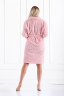 Szlafrok Damski Model Hearty Light Pink - Momenti Per Me - XL