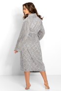 Szlafrok Damski Model Zoe Grey - Momenti Per Me - XXXL