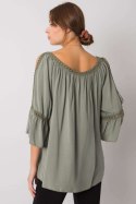 Bluzka Model TW-BZ-BI-82198.46 Khaki - Och Bella - S