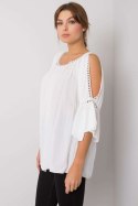 Bluzka Model TW-BZ-BI-82198.46 White - Och Bella - L