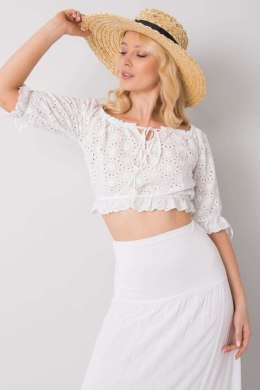 Bluzka Model TW-TP-BI-25455.43 White - Och Bella - L