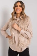 Kamizelka Damska Model TW-KZ-2115.32X Beige - Och Bella - XL