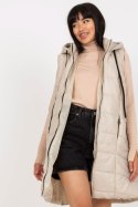 Kamizelka Model TW-KZ-BI-82019.09 Light Beige - Och Bella - uniwersalny Kamizelka Model TW-KZ-BI-82019.09 Light Beige - Och Bella - uniwersalny