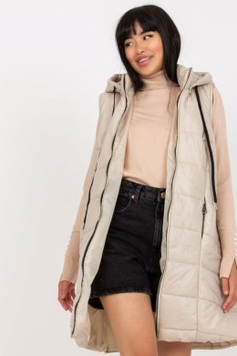 Kamizelka Model TW-KZ-BI-82019.09 Light Beige - Och Bella - uniwersalny