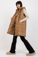 Kamizelka Model TW-KZ-BI-82019.09 Light Brown - Och Bella - uniwersalny