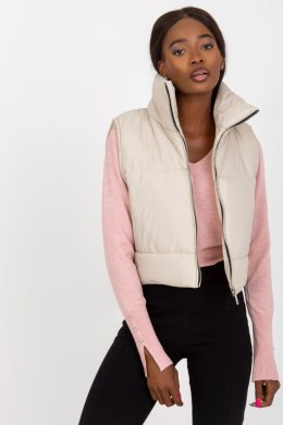 Kamizelka Model TW-KZ-BI-82230.19 Light Beige - Och Bella - uniwersalny