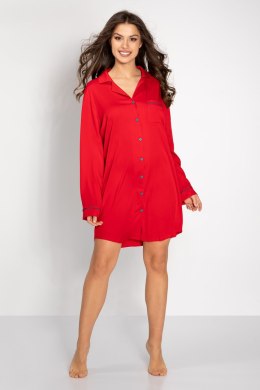 Koszulka nocna Koszula Nocna Model The One Red - Momenti Per Me - XL