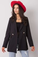 Marynarka Model TW-ZT-BI-24709.23 Black - Och Bella - S Marynarka Model TW-ZT-BI-24709.23 Black - Och Bella - S