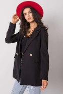 Marynarka Model TW-ZT-BI-24709.23 Black - Och Bella - S Marynarka Model TW-ZT-BI-24709.23 Black - Och Bella - S