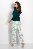 Piżama Damska Model Carla Green - Momenti Per Me - XL