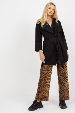Płaszcz Damski Model TW-PL-BE-M125.21 Black - Och Bella - XL