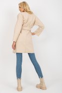 Płaszcz Damski Model TW-PL-BE-M125.21 Light Beige - Och Bella - M Płaszcz Damski Model TW-PL-BE-M125.21 Light Beige - Och Bella - M