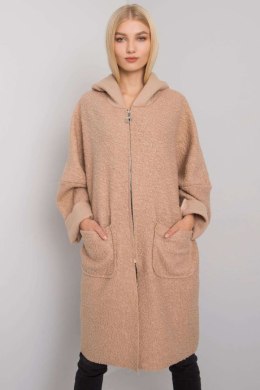 Płaszcz Damski Model TW-PL-BI-21715.63P Beige - Och Bella - uniwersalny