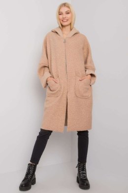 Płaszcz Damski Model TW-PL-BI-21715.63P Beige - Och Bella - uniwersalny