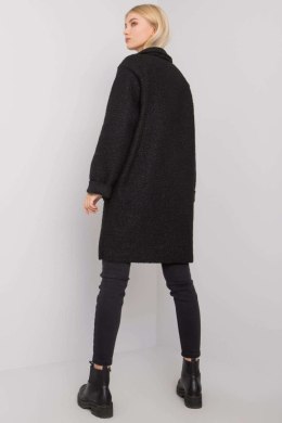 Płaszcz Damski Model TW-PL-BI-21717.40P Black - Och Bella - uniwersalny