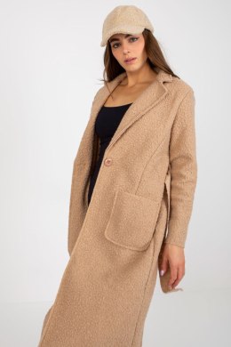 Płaszcz Damski Model TW-PL-BI-5220.63 Beige - Och Bella - uniwersalny