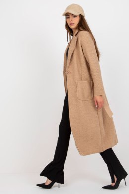 Płaszcz Damski Model TW-PL-BI-5220.63 Beige - Och Bella - uniwersalny