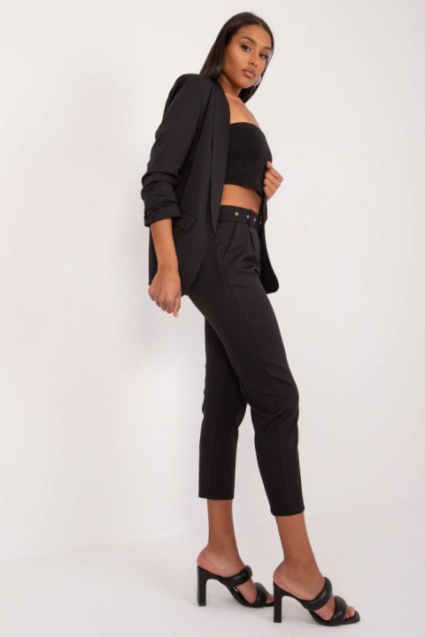 Spodnie Damskie Model TW-SP-BI-22880-2.47 Black - Och Bella - M Spodnie Damskie Model TW-SP-BI-22880-2.47 Black - Och Bella - M