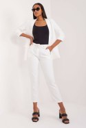 Spodnie Damskie Model TW-SP-BI-22880-2.47 White - Och Bella - L Spodnie Damskie Model TW-SP-BI-22880-2.47 White - Och Bella - L