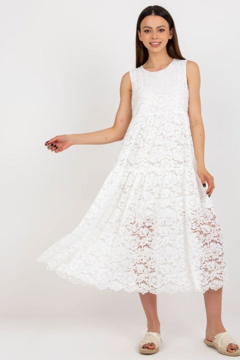 Sukienka Model TW-SK-BI-8246.37X White - Och Bella - XL